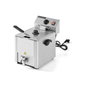 FRITEUSE PROFESSIONNELLE 8 L AVEC VIDANGE