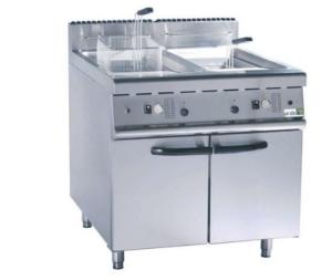 FRITEUSES GAZ DOUBLE SUR COFFRE (JZH-RC-2)